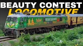 NAUCHANDI Express With BEAUTY CONTEST Loco MALDA WAG-9HC #38722 