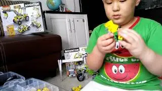 Kid's Creativity Toys: Engino Inventor, Assembling Tractor Plough
