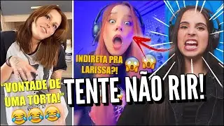 IXI DEU TRETA?!  - OS MELHORES TIK TOK DE COMÉDIA TENTE NÃO RIR (JOVENS REAGEM)