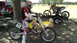 Suzuki RM 250 Pro Circuit exhaust
