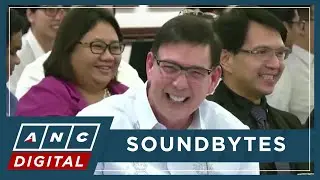 MOMENT: Ralph Recto jokes to son Rep. Ryan he&rsquo;ll run vs. him in polls during budget hearing | ANC