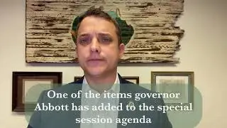 Texas State Representative Briscoe Cain discusses why the Texas Legislature must pass Bail Reform