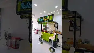 Mocktail Setup For Business / Mocktail Cart / Mocktail House / Soda Machine Cart / FoodCart Business