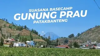 RAMAI‼️Suasana Basecamp Gunung Prau Patak Banteng di Weekend