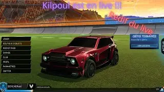 🚀 Rocket League en LIVE – Buts fous, clutchs et fun garanti !