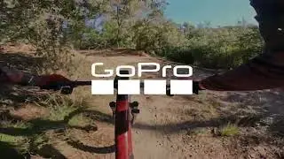 Epic 8 Trails: Specialized Sworks Epic 8 Flight Attendant flow trail at home with Gopro Max2
