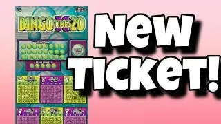 NEW TICKET! BINGO X20 TEXAS LOTTERY SCRATCH OFF TICKETS