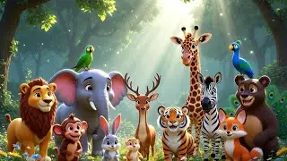 A&ndash;Z Jungle Animals for Kids&rdquo; #abc #abcd #chuchutv #animation b #cartoon #alphabetsong 