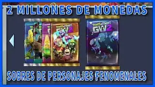 PvZ: Garden Warfare 2 - Gastando 2 Millones de Monedas en Sobres de Personajes Fenomenales