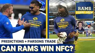 RAMS SQUAD SHOW: How STUNNING Micah Parsons trade affects NFC ranks, Can Rams WIN 13 GAMES?