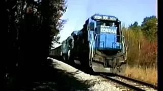 Video 169,  Disc 29a, CR Camden to Beesley's Point, 12 Oct 1990