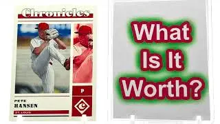 Pete Hansen - 2023 Panini Chronicles Baseball Card #30 - What Is It Worth?