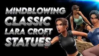 Stunning New Tomb Raider Statues - Weta Workshop