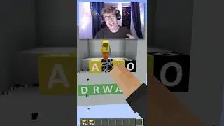 Он хотел меня победить в этом... в мире Minecraft.