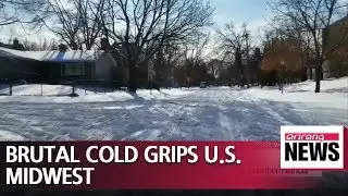 Brutal cold grips U.S. Midwest