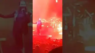 Marilyn Manson performing Sacrilegious  at Fiserv Forum Milwaukee Wisconsin 2025