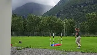 lengdehopp, f&oslash;rste &oslash;kt + g&aring;!