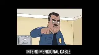 Rick and morty interdimensional cable,baby legs