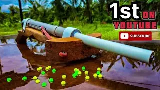Homemade Toys Gun ‼️ DIY Slingshot Crossbow - PVC air slingshot making