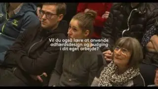 Foredrag i nudging og adf&aelig;rdsdesign