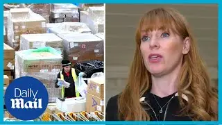 Angela Rayner: Tories are wasting '&pound;700,000 a day' on useless PPE