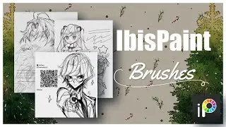 ⋆⭒˚ ibisPaint brushes qr codes // Lineart｡⋆