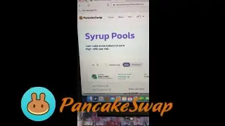 I Tried Pancake Swap (Syrup Pool)...🤑 #shorts