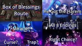 Box of Blessings Route &ndash; All 8 Endings | Full Gameplay | The Hundred Line: Last Defense Academy