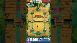 #clashroyale #bag БАГ ГОБЛИН-КОПЕЙШИК СТОИТ НАД ПРОПОСТЬЮ