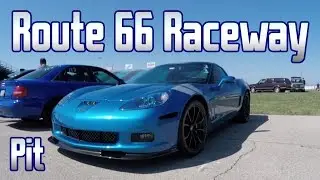 Route 66 Raceway - Cars in the Pit