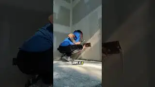 Perfect Drywall Finishing with Taping Knife | Smooth Wall Technique for Beginners