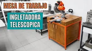 Mesa para INGLETADORA telescópica