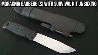 Morakniv Garberg (S) with Survival Kit Unboxing