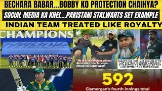 BECHARA BABAR&hellip;BOBBY KO PROTECTION CHAIHYA?&hellip;INDIAN TEAM TREATED LIKE ROYALTY&hellip;SOCIAL MEDIA KA KHEL
