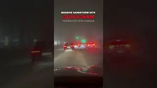 Gurugram Sandstorm Turns City Into a Garbage Zone | AQI 300+ | Climate Wake-Up Call