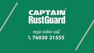 Odisha Builders Trust Captain RustGuard TMT Bar. Captain Dealer: Das Traders, Jajpur Odisha