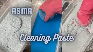 ASMR MAKING THICK CLEANING PASTE