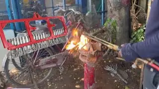 Making Road Cleaning Implement | Tractor attachment 