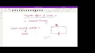 LEC1 ON MAGNETISM=MAGNETIC EFFECT OF CURRENT BY RAM TIWARI
