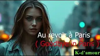 Au revoir à Paris  Goodbye in Paris ) New release of K-d'amour . Lyric is on description below .