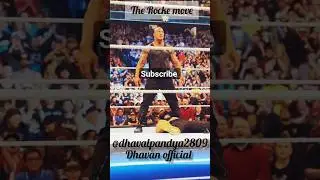 The most electrifying move in Sports Entertainment! The Rock delivers the People&rsquo;s Elbow 🔥🔥 #viral