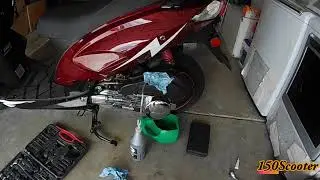 Best Thing You Can Do To Your GY6 Scooter | Change Scooter GY6 Gear Oil