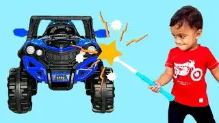 Bubloo playing with magic wand / funny kids stories / pretend play / Bubloo's playtime