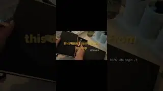 Unboxing 2026 Diary | Office Gift | Work Life #OfficeGift #2026Diary #Gratitude #WorkLife #Shorts