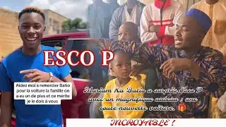 Félicitations à Esco P : une nouvelle voiture et des cadeaux de mariage signés Ba Mariam Ka Batio 