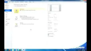 Password protect word documents (Office 2010)