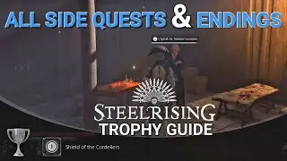 Steelrising - Shield of the Cordeliers Trophy Guide - All Side Quests & Endings in 1 Playthrough