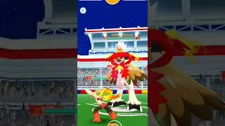 🔥 Decidueye SOLO Rad Run with MEGA Blaziken! | Pok&eacute;mon Radical Red Challenge 💥#pokemongo #shorts