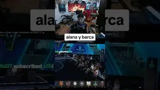 ALANA Y BARCA, RESPECT #kingsleagueamericas #wescol