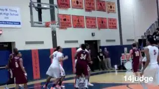 Thomas Hamilton, Jr. sophomore season highlights 2013 Whitney Young HS Chicago basketball